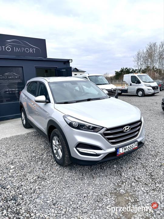 Hyundai Tucson 17 crdi 2016r klimatyzacja Samochody osobowe Tomaszów Lubelski