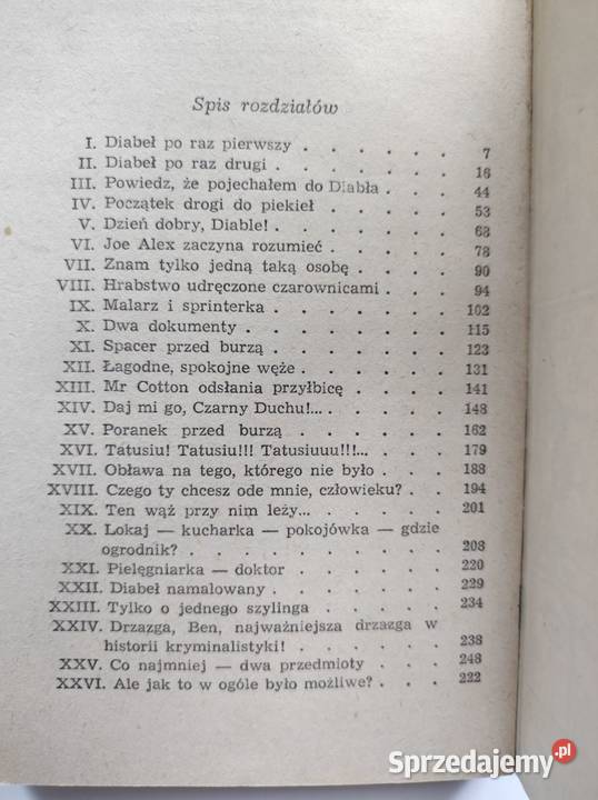 Jesteś diabłem Joe Alex świętokrzyskie