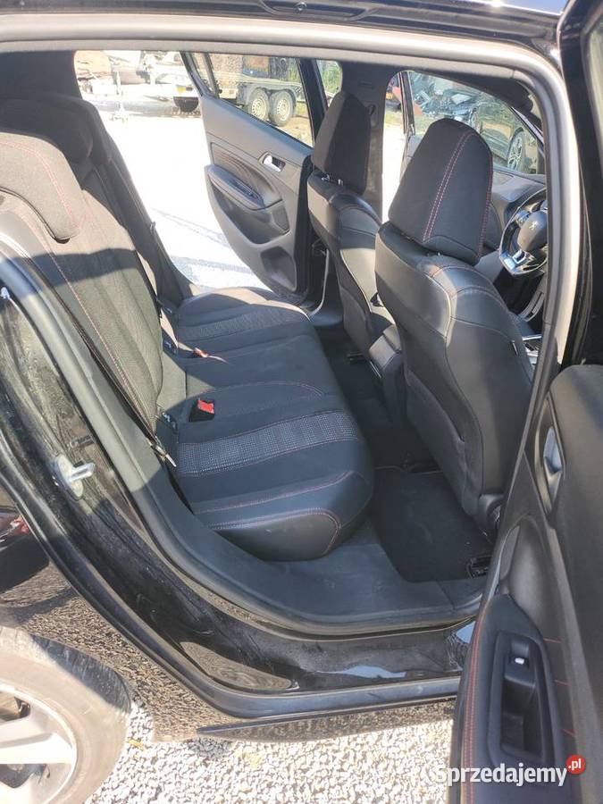Peugeot 308 T9 12 GTLine 2015r 1199 130 benzyna odtwarzacz DVD śląskie