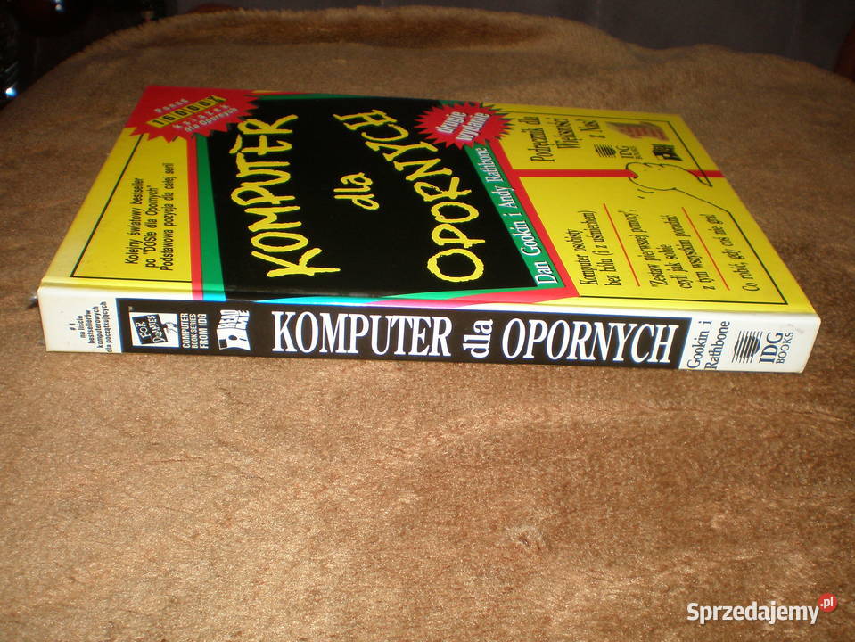 Sprzedam książkę komputer opornych używana stan sprzedam