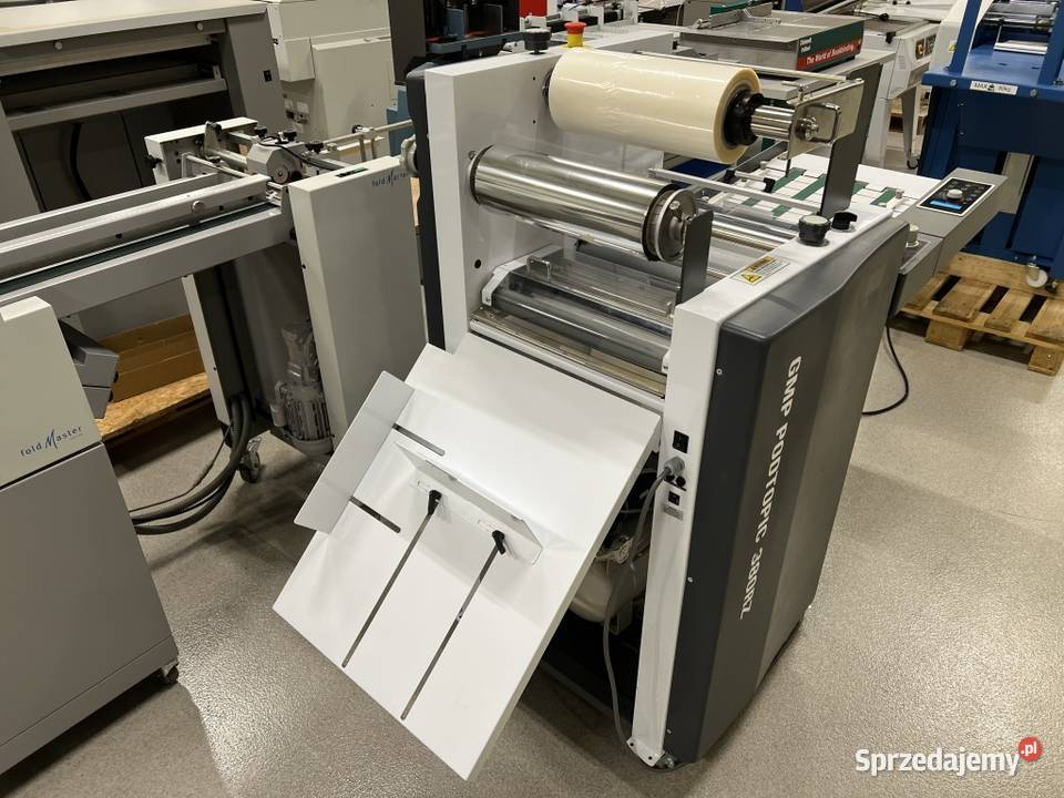 Laminator Rolowy GMP Podtopic 380RZ z funkcją Radom