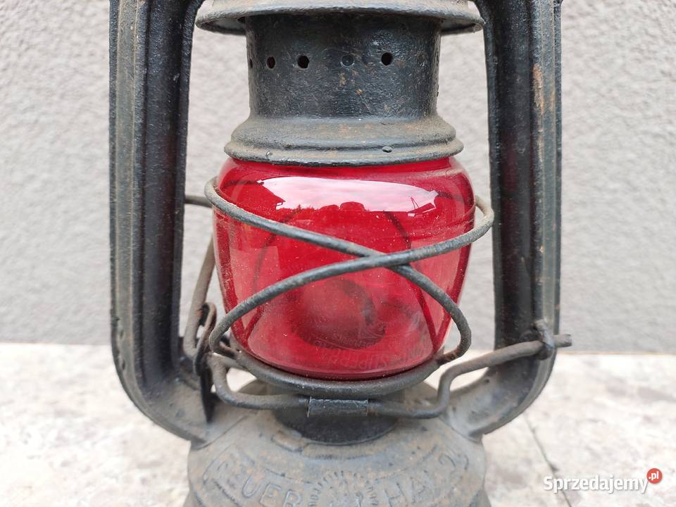 Stara lampa naftowa Feuerhand No 175 Super Baby Tczew