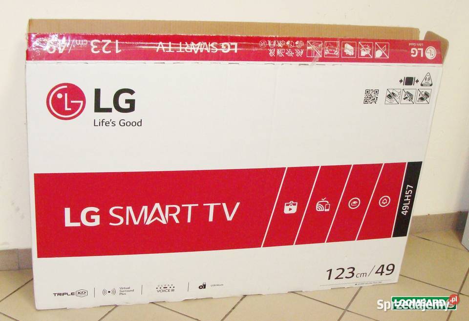 TELEWIZOR LG 49LH570VZD KOMPLET wielkopolskie