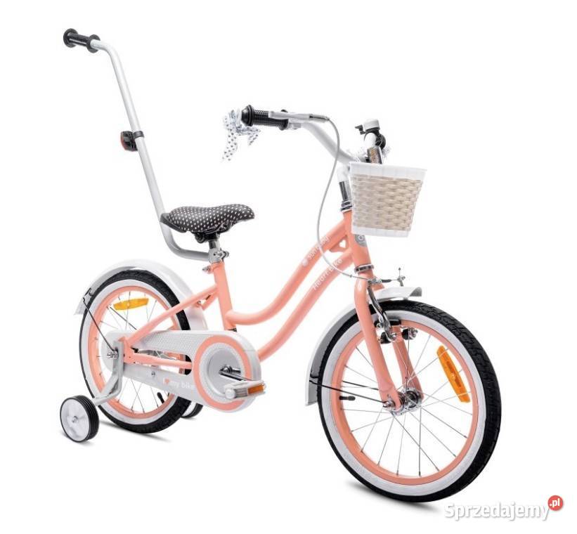 Nowy rowerek BMX 14 Heart Bike morelowy z Warszawa sprzedam