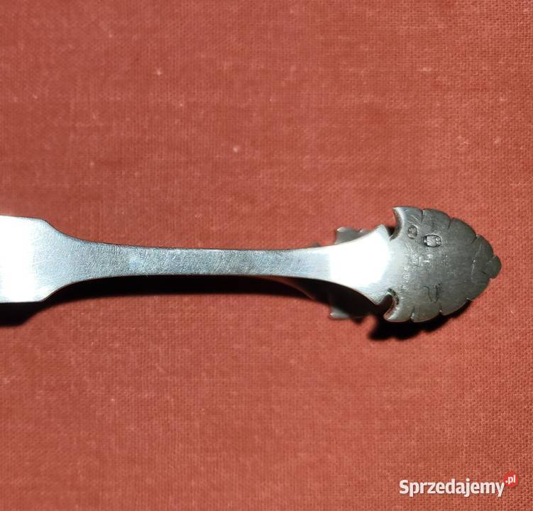 Srebrne szczypce do kostek cukru mazowieckie Ostrołęka
