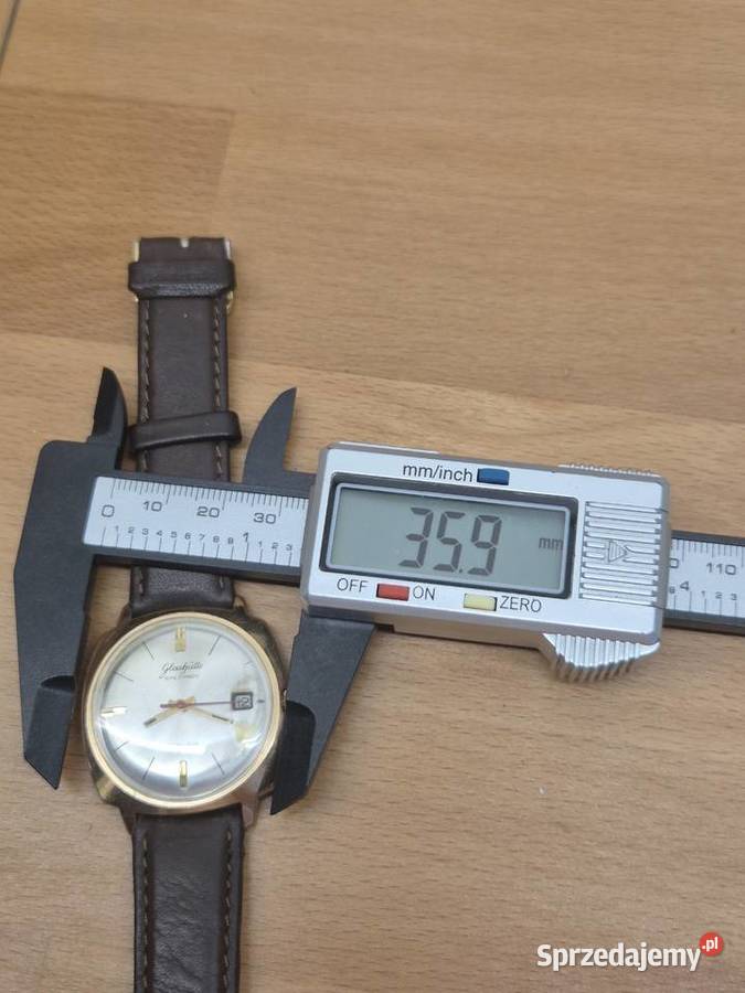 Klasyczny zegarek vintage Glashtte Spezimatic 26 Chorzów