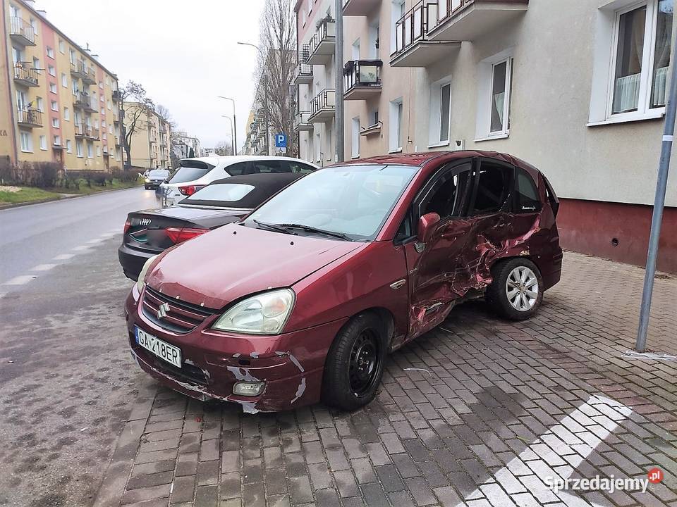 Suzuki Liana 2005 Uszkodzony Super dawca nowe 107KM Gdynia