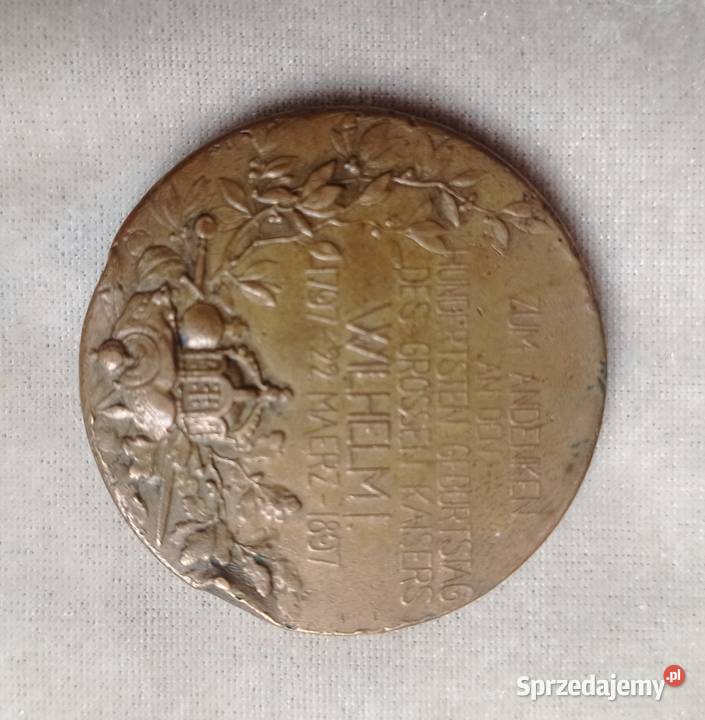 Wilhelm l medal okolicznościowy Pozostałe Gdańsk