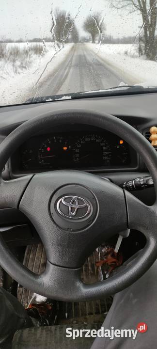 Toyota Corolla e12 lpg Uderzona w tył Sprawna Corolla Pruchnik