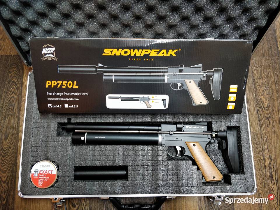 Wiatrówka Snowpeak Artemis PP750L 45mm Puszczykowo