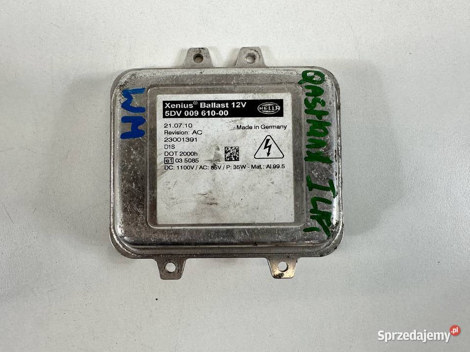 NISSAN QASHQAI I LIFT PRZETWORNICA MODUŁ LAMPY Międzychód