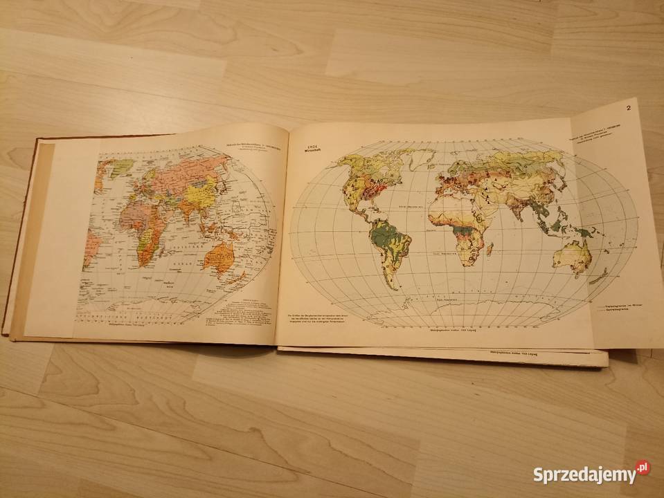 Weltatlas Die Staaten der Erde und ihre twarda Kraków sprzedam