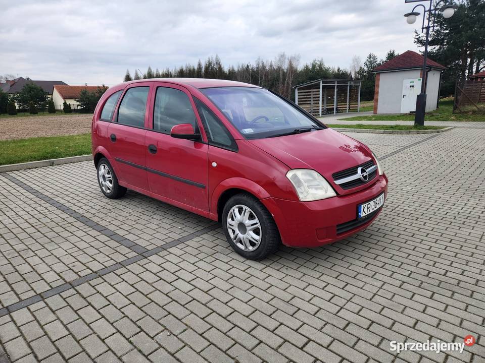 OPEL MERIVA 16 100 Rok produkcji 2003 Mikluszowice