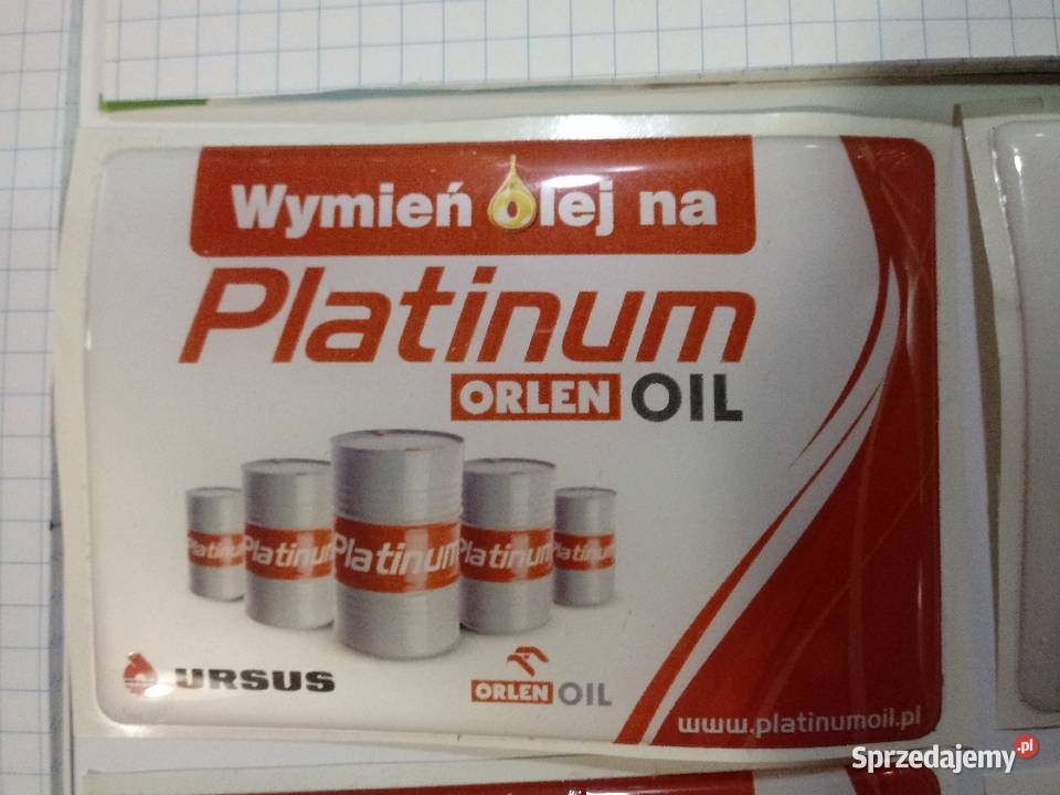 Naklejka żelowa Platinum Ursus M87 ZETOR ZTS mazowieckie Warszawa