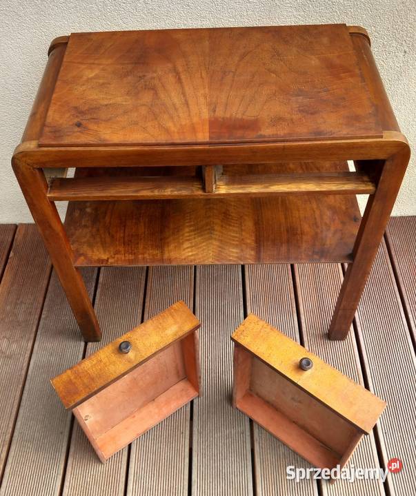 Konsolka Stolik pod radio typ 640 B Art deco Wrocław