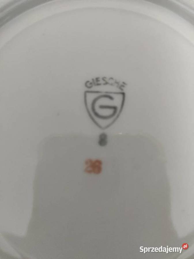 Miska salaterka porcelana Giesche Warpechy Stare