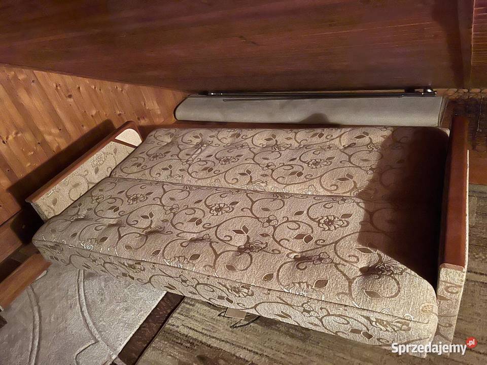 Wersalka rozkładana z pojemnikiem na pościel Konstancin-Jeziorna