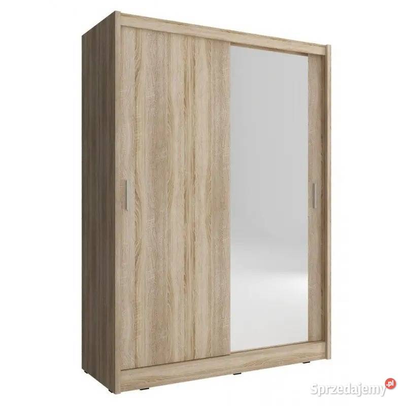 Tania szafa sypialniana 130 z lustrem Radom