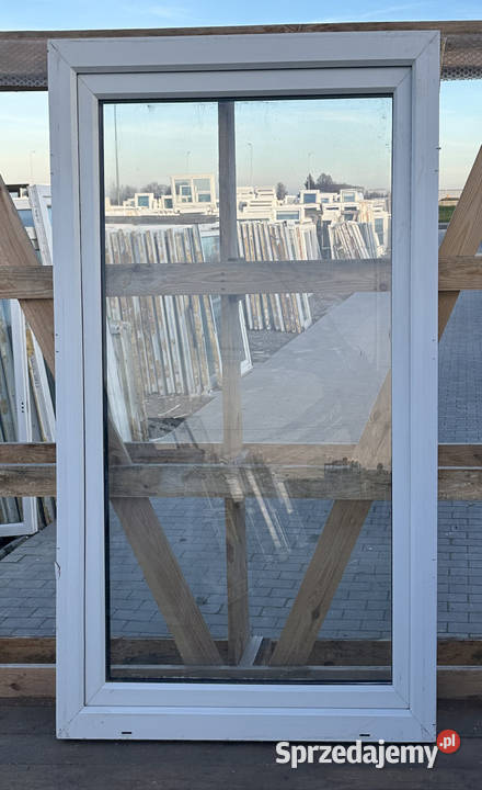 OKNA KacprzaK 106X163 OKNO Używane Plastikowe Okna ścienne Lublin