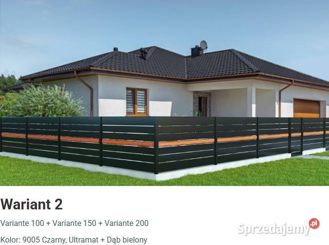 Przęsło ogrodzeniowe Variante 150 Piotrowiec