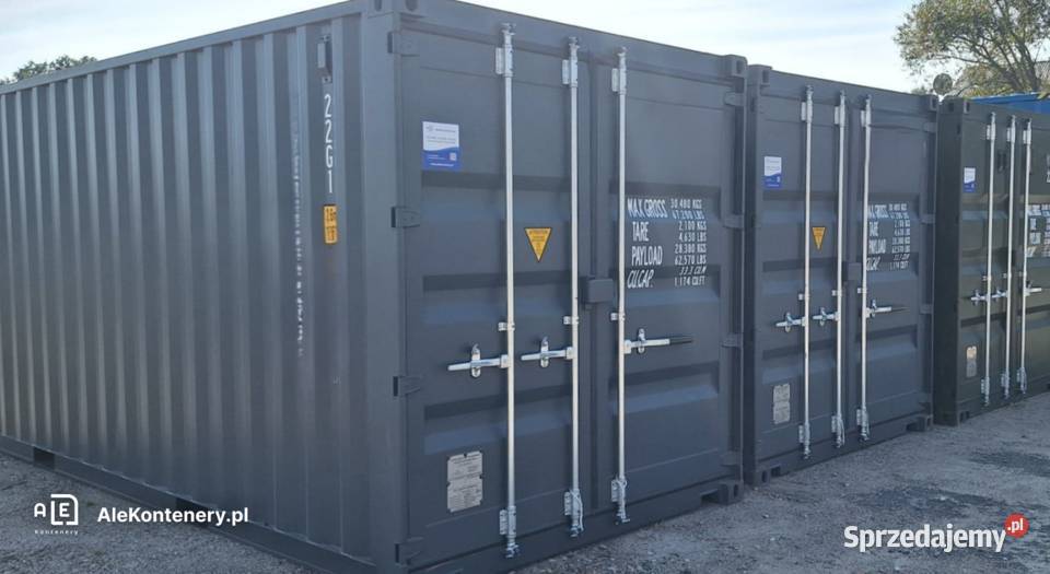 KONTENER MORSKI 20DV Antracyt NOWY dostępny ręki