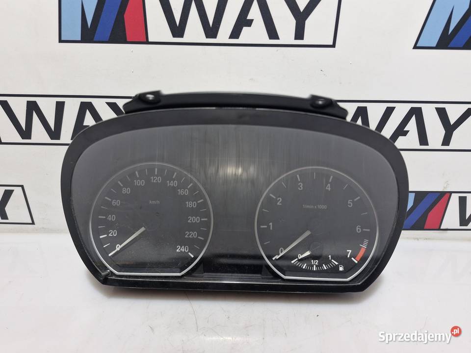 BMW E81 E82 E87 E88 LICZNIK ZEGARY EUROPA Liczniki i zegary