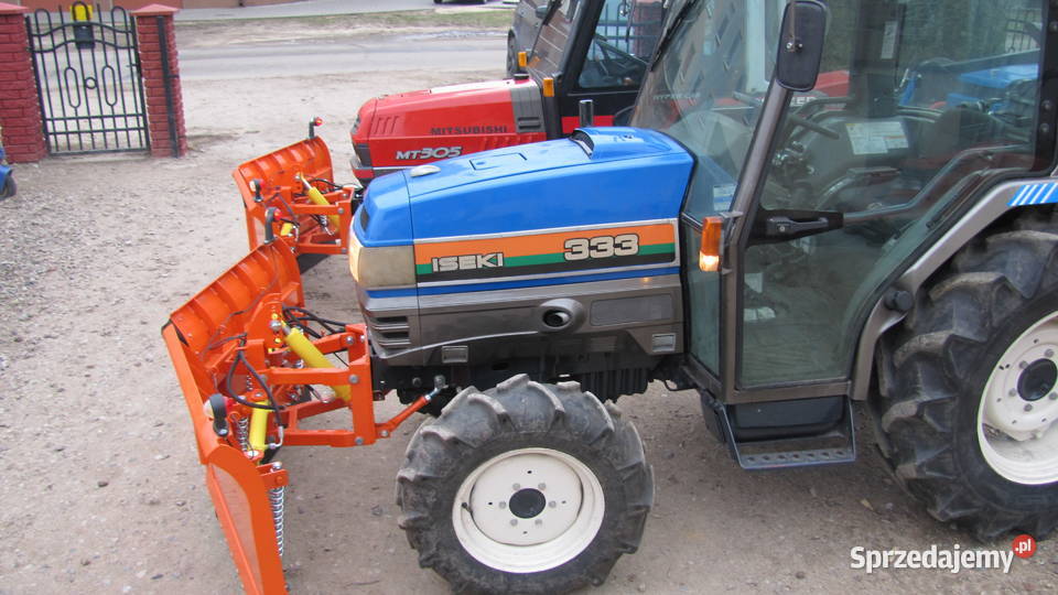 Pług do śniegu V strzałka Kubota Yanmar Iseki Węgrów