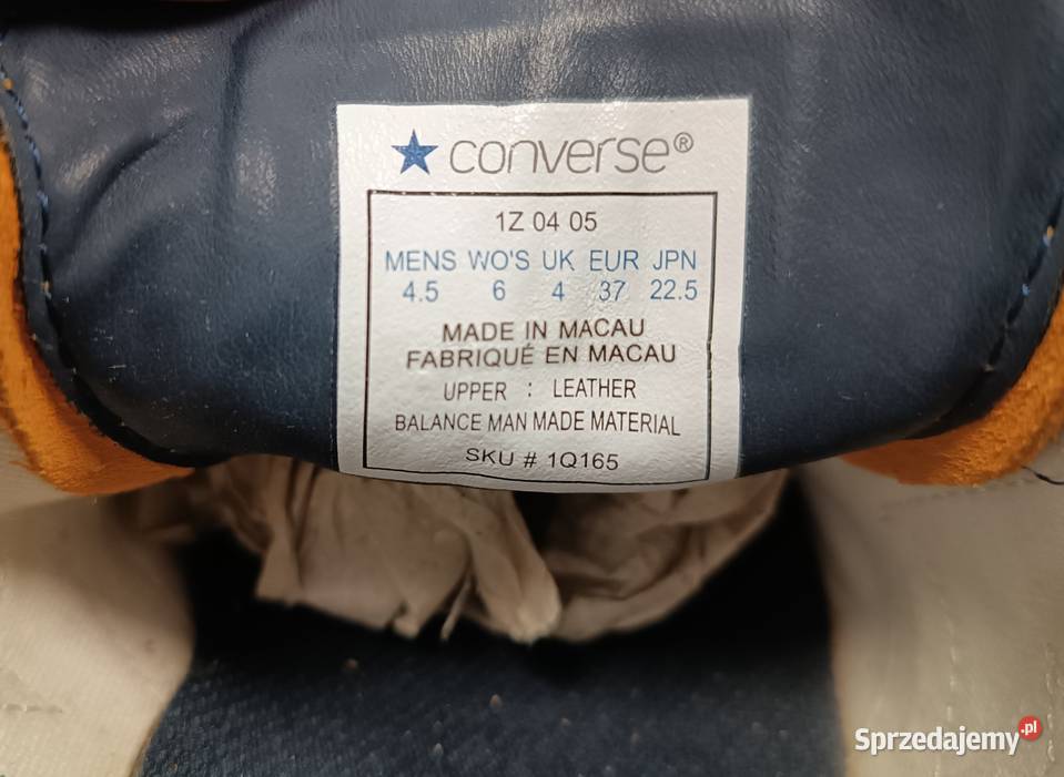 Converse All Star Classic Trainer OX Yellow Gum Łódź