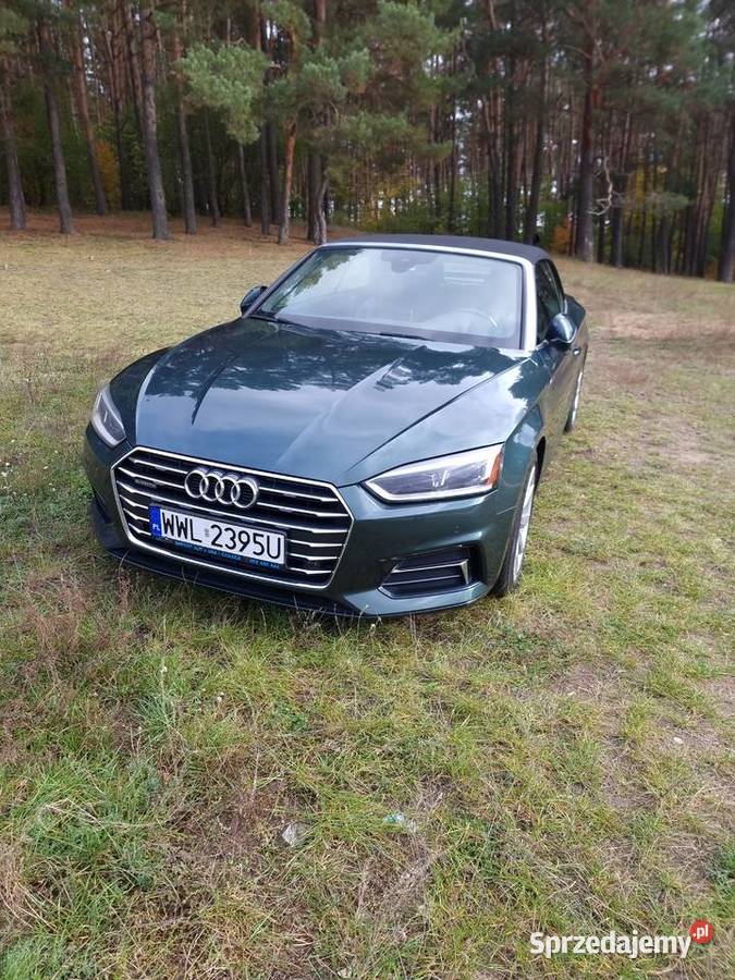 Audi A5 F5 20 Cabriolet Quattro Premium Plus Rok produkcji 2019