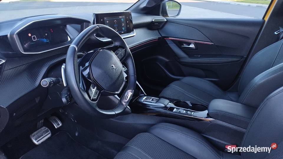 Peugeot 208 GT Automat 2023 2700 przebieg immobilizer śląskie Bielsko-Biała
