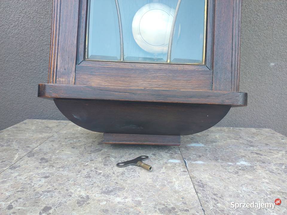 Stary zegar ścienny Junghans 1932r sprawny film pomorskie sprzedam