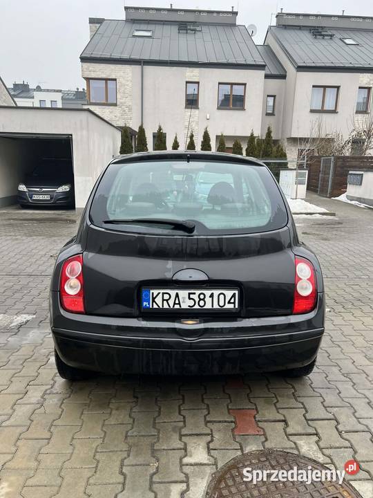 Nissan Micra 12 Visia nieuszkodzony Kraków