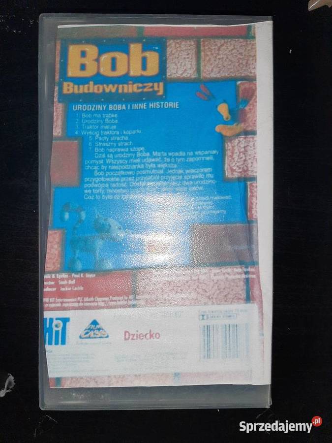 Bob Budowniczy Urodziny Boba i inne Historie VHS