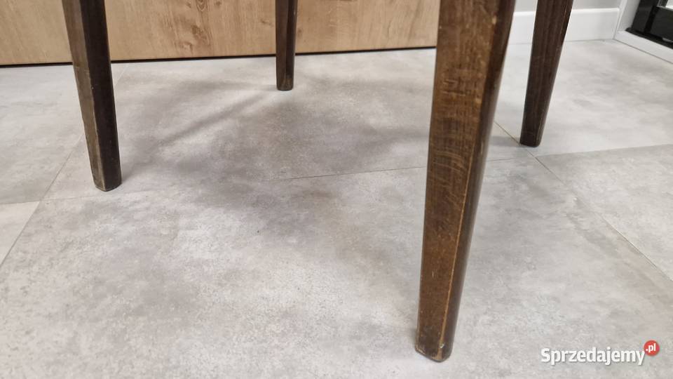 Krzesło PRL proj Rajmunda Hałasa tzw grzybek