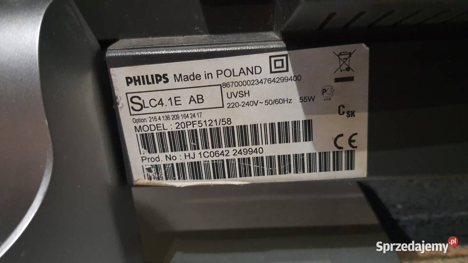 Telewizor TV Philips LCD 20PF512158 20 radio FM lubelskie Lublin