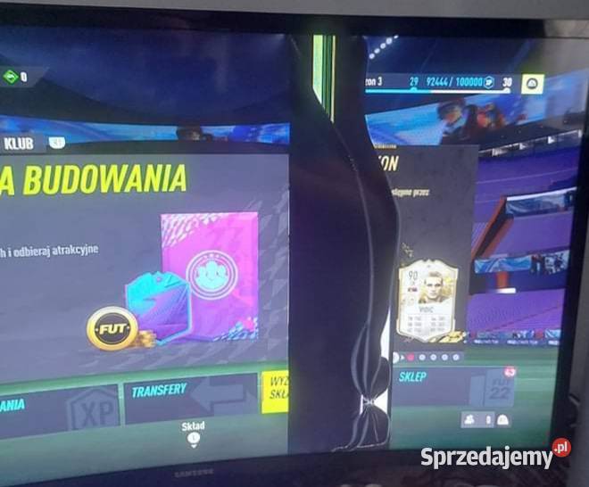 Samsung 32 cale uszkodzona matryca