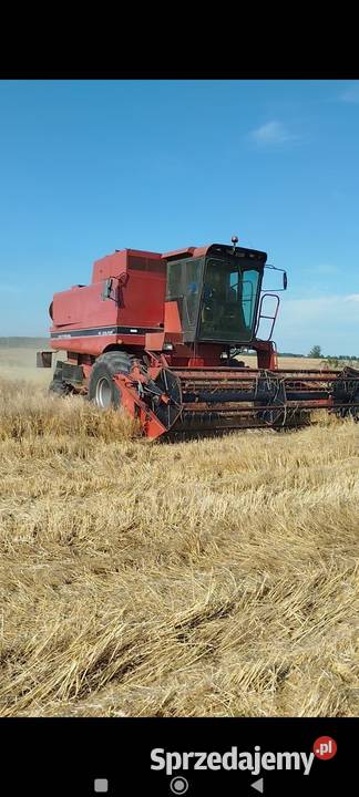 Kombajn zbożowy rotorowy Case 1640 heder 43 m nieuszkodzony