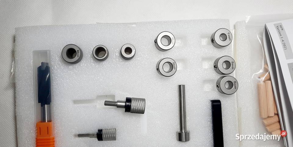 Narzędzie łączenia kołki konfirmaty pozycjoner