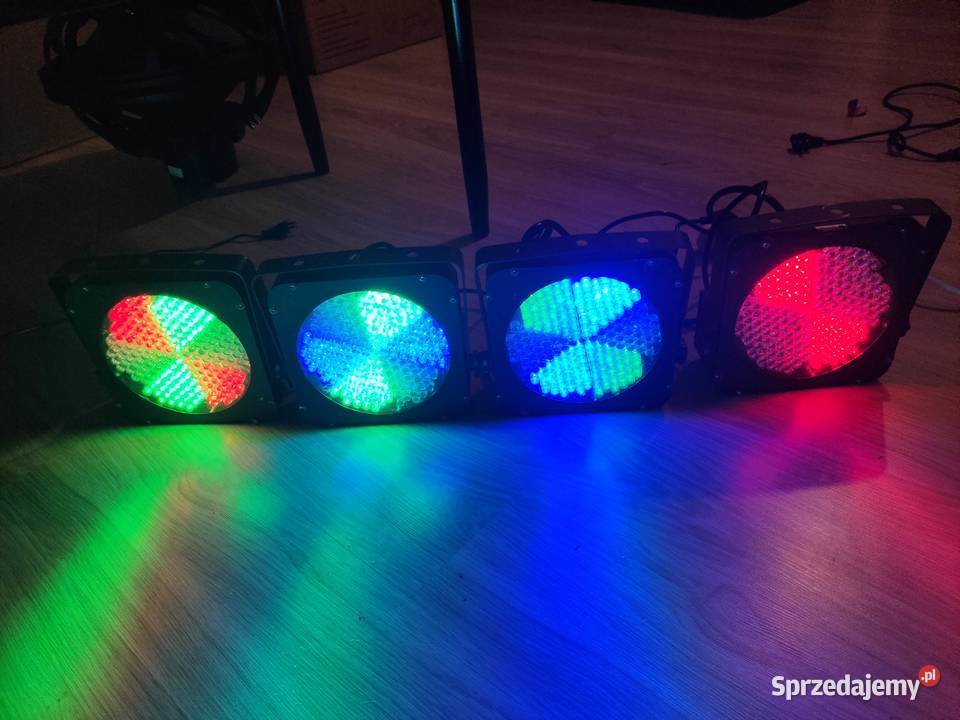Reflektor PAR 64 FLAT RGB DMX512 LEDTechnika Gdańsk sprzedam