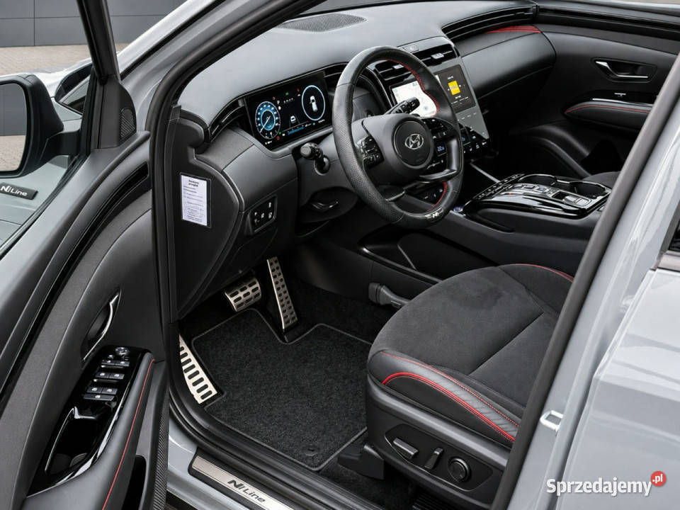 Hyundai Tucson Nline Hybryda Faktura VAT 23 IV czujnik martwego pola Tucson Samochody osobowe Tarnowskie Góry