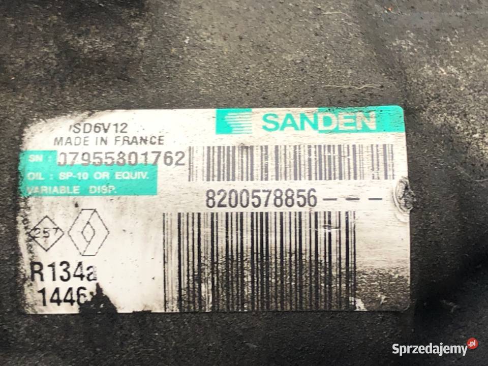 SPRĘŻARKA KLIMATYZACJI RENAULT CLIO III osobowe sprzedam