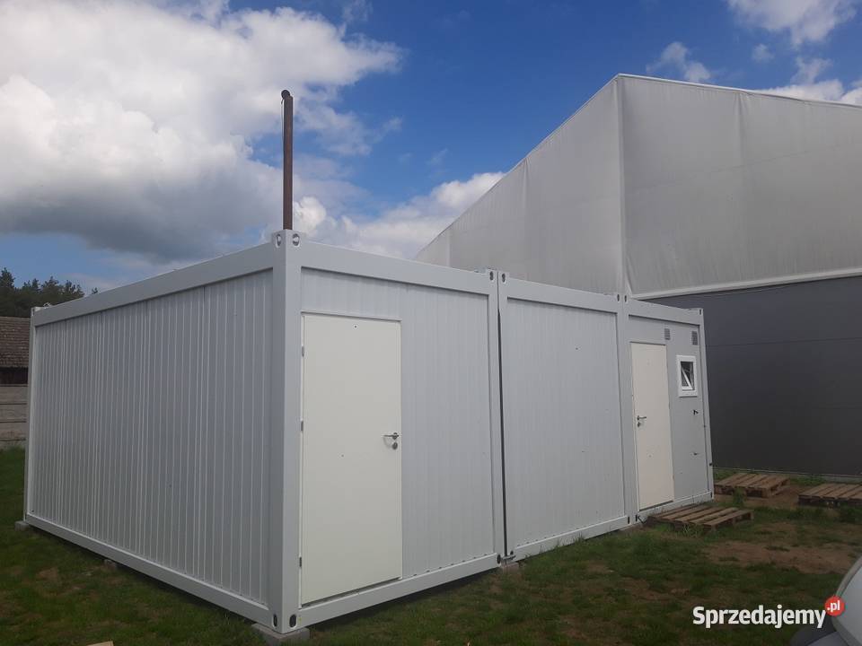 Kontenery budowlane biurowe socjalne Poznań