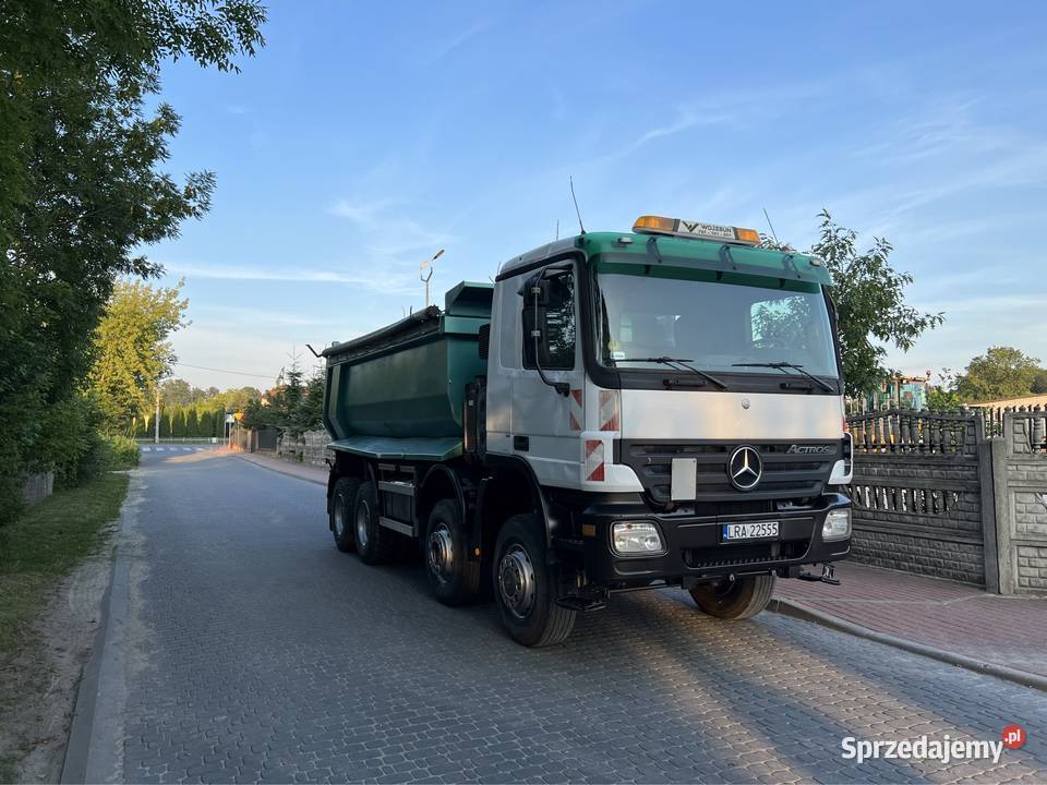 MERCEDES ACTROS 8x6 wywrotka pełny VAT Radzyń Podlaski