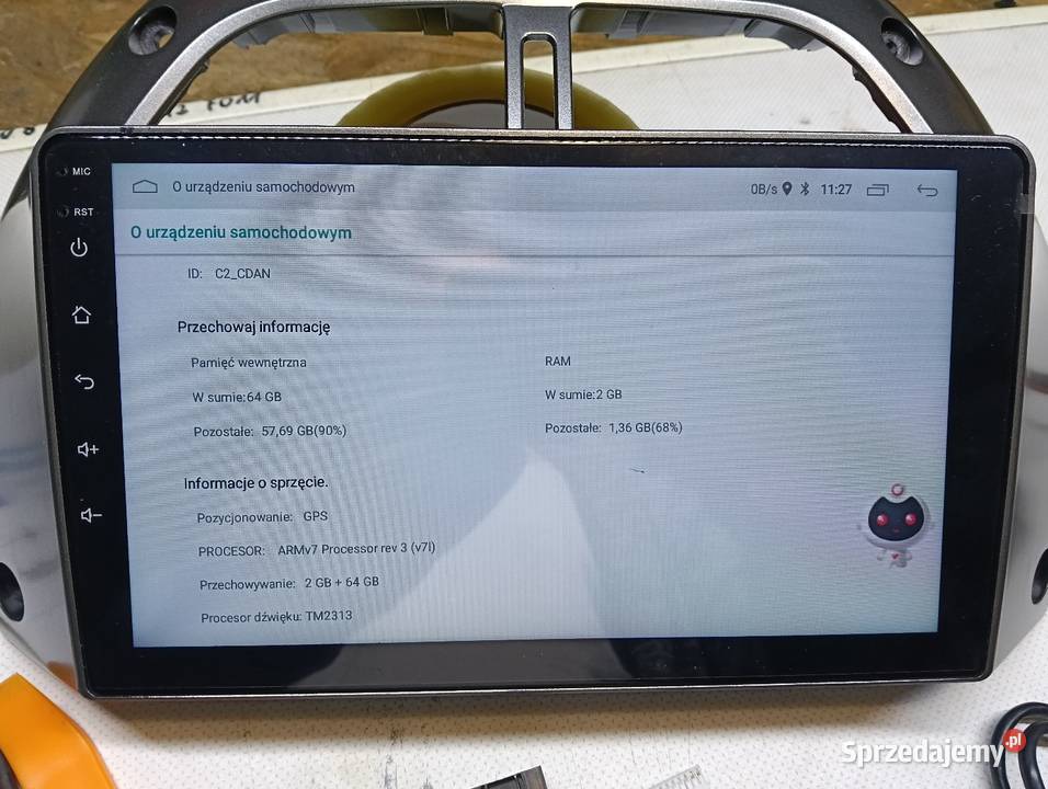 Toyota RAV4 android nawigacja GPS Drążdżewo Nowe sprzedam