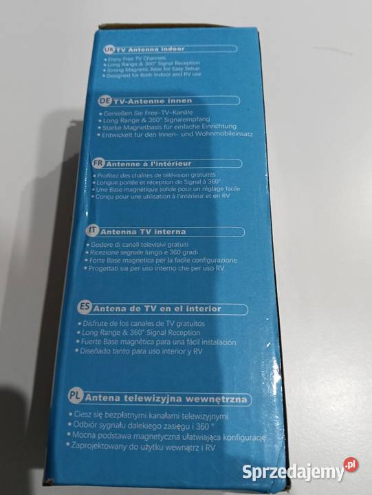 Antena Telewizyjna 4K 1080P Drążdżewo Nowe