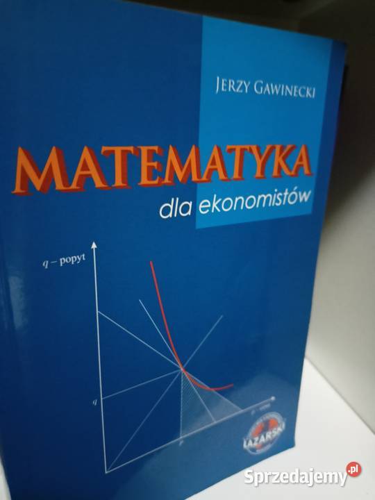 Matematyka ekonomistów podręczniki szkolne Podręczniki Warszawa
