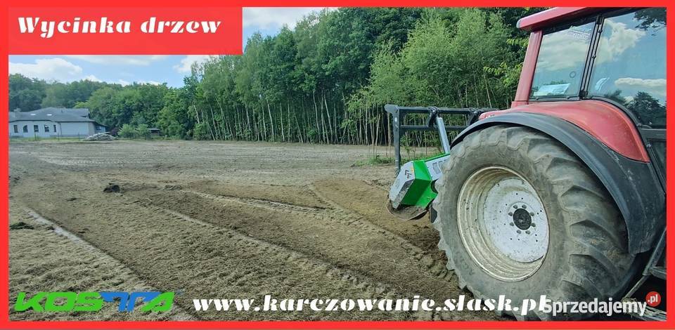 Mulczowanie działek w zator wgłębne