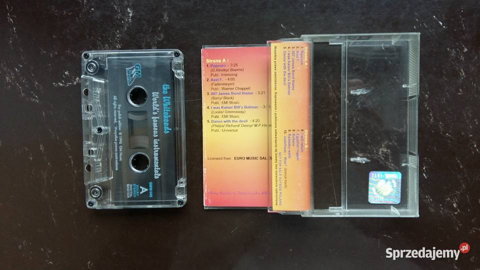 Kaseta magnetofonowa The Whiteheads Hardcore wyd kaseta podlaskie Siemiatycze sprzedam