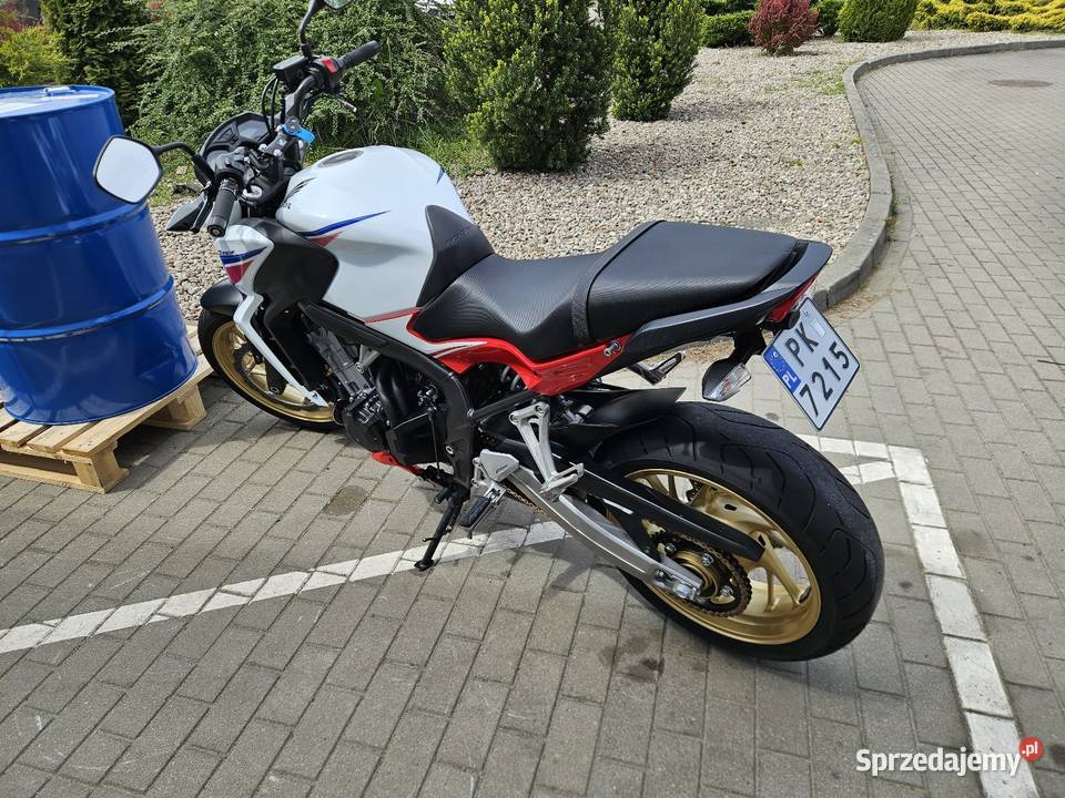 Honda cb650f rejestracja a2
