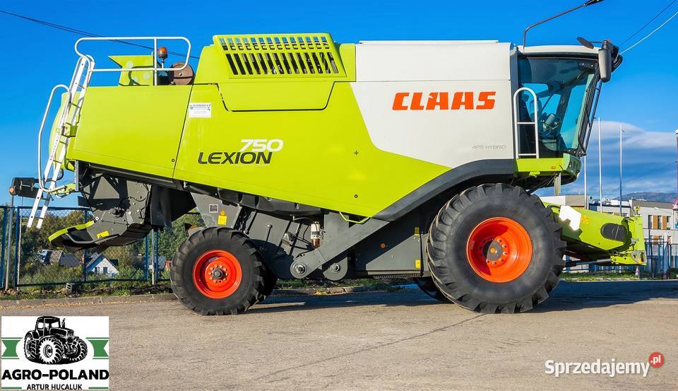 CLAAS LEXION 750 2012 75 M nieuszkodzony